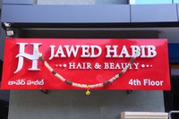 Runam Movie Team At Javed Habib Salon launch in SR NGAR